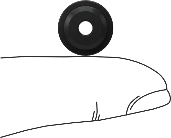 3/8" İç Çap için EPDM Kauçuk İçi Boş Geçmeli Tamponlar