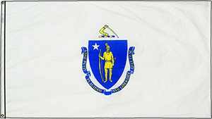 Massachusetts Eyalet Bayrağı, 3 Fit x 5 Fit