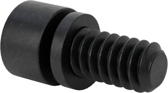 Yarık Kilit Pullu Alaşımlı Çelik Alyan Başlı Vida, 4-40 Diş Boyutu, 1/4" Uzunluk