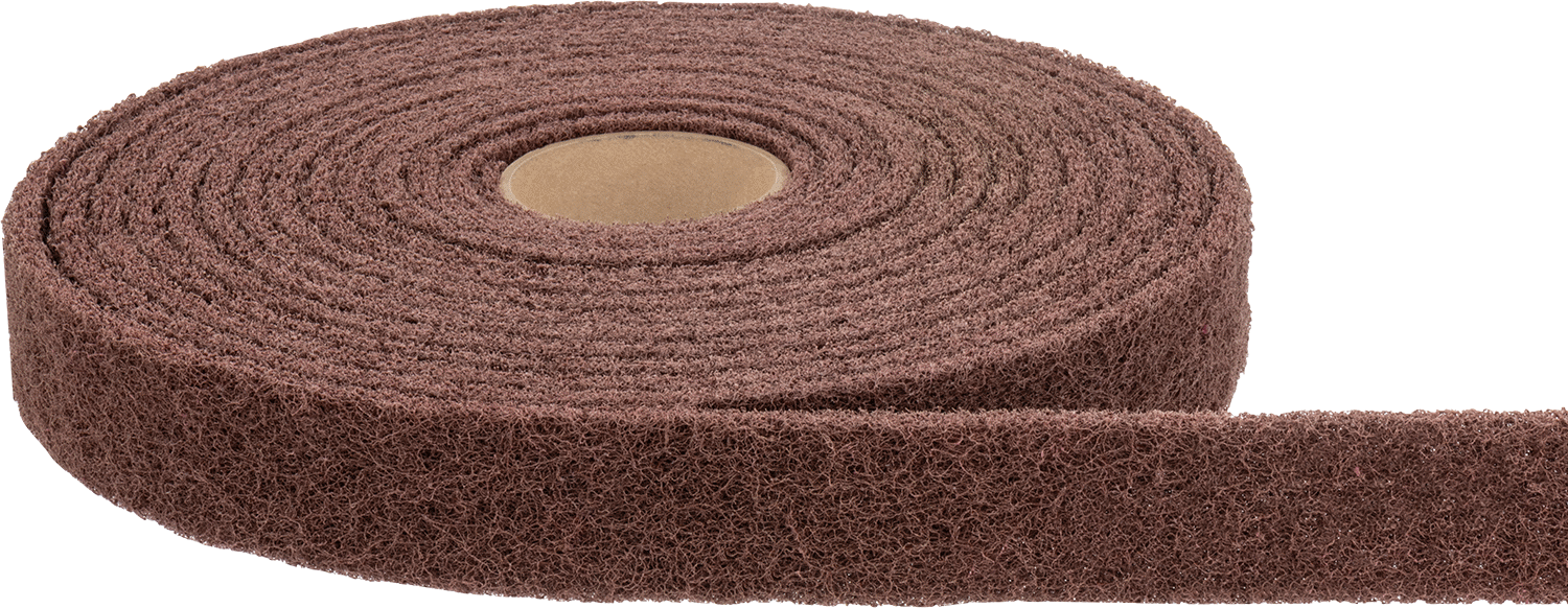 3M Scotch-Brite Naylon Hasır Zımpara Rulosu, Alüminyum için, Yumuşak Metal ve Metal Olmayan, Karıştırma, 2" Genişlik x 30 Fit Uzunluk — R…