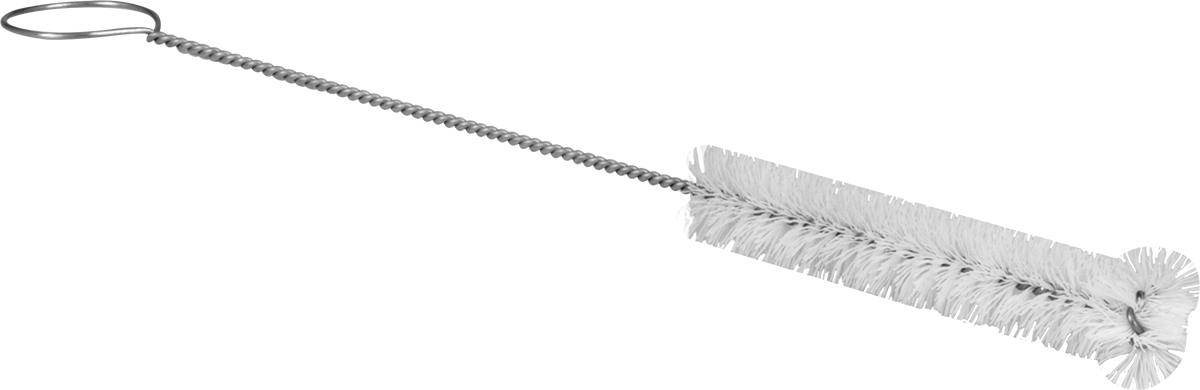 3" Uzunluk x 1/2" Çaplı Şişe Fırçası, 8" Toplam Uzunluk