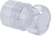 Uzunluğu Ayarlanabilir Nakliye Tüpü, Yuvarlak, Bükümlü Kilit, Opak