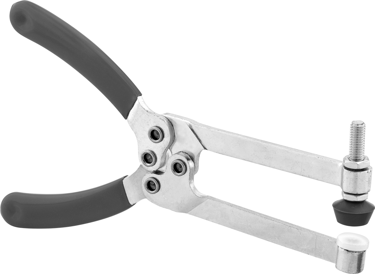 Pense Tipi Mandal Kelepçesi, 0" - 1/4" Açıklık, 3" Uzanma Mesafesi