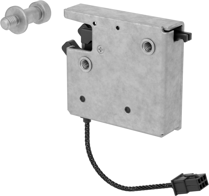 Elektronik Uzaktan Kumandalı Döner Mandal, Bluetoothlu, Yan Kol