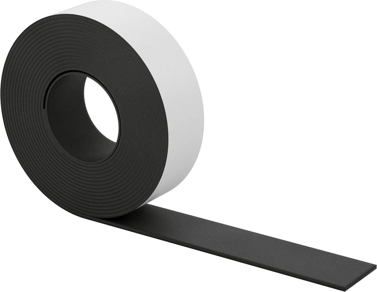 Yüksek Kavramalı Boru Yalıtım Bantları, 1/8" Kalınlık, 2 inç Genişlik, 30 Fit Uzunluk