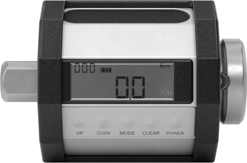 Döner Tork Test Cihazı, USB-B Veri Bağlantısı, 1/2" Kare Tahrik, 350 ila 1750 in.-lbs.