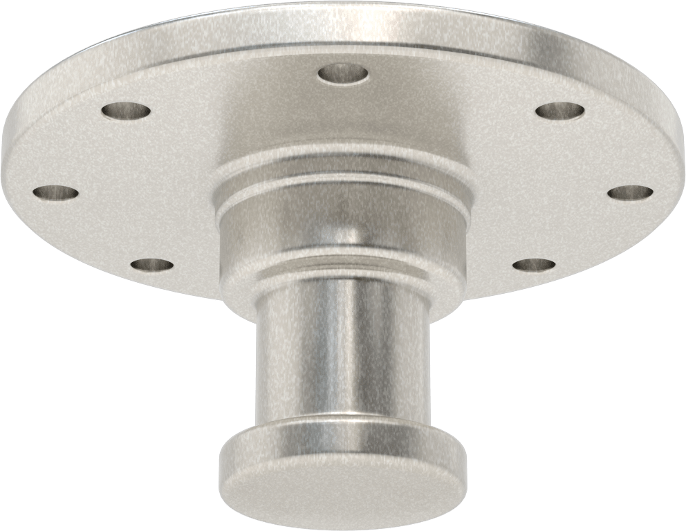 Römork Pimi, Cıvata ile Sabitleme, 4-5/8" Yükseklik x 8" Toplam Çap