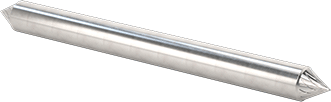 1/8" Çaplı Şaftlı Karbür Freze Ucu, Koni, Anma Numarası