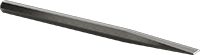 Metal için Pürüzsüz Saplı Keski, Standart Uçlu