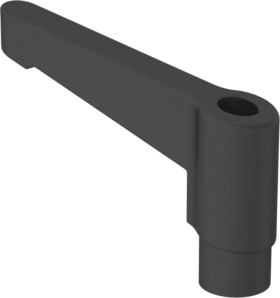 Ayarlanabilir Güvenlik Kolu, 10-24 Dişli Delik, 1-3/8" Çıkıntı