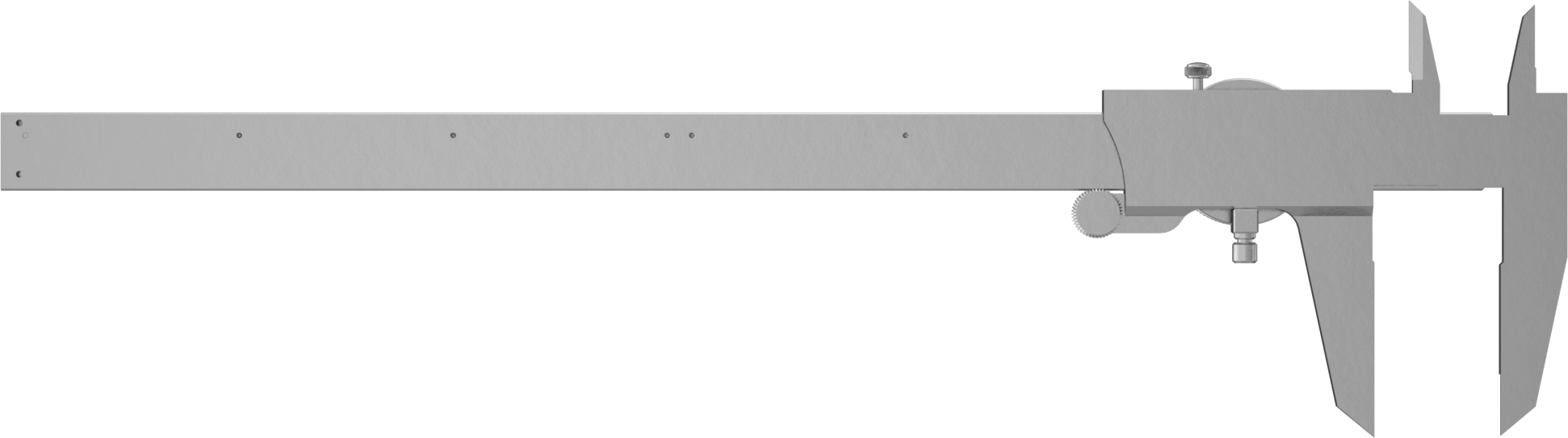 Starrett Kumpas, Kadran, Numara 120-12, 0 ila 12 inç Ölçüm Aralığı