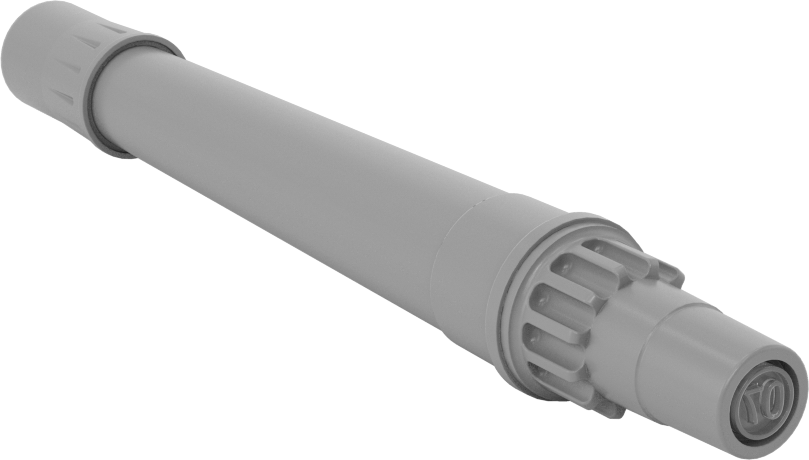Kontrol Lastik Damgası, Beyaz Mürekkepli, 07 Numaralı, 1/4" Çap Baskı
