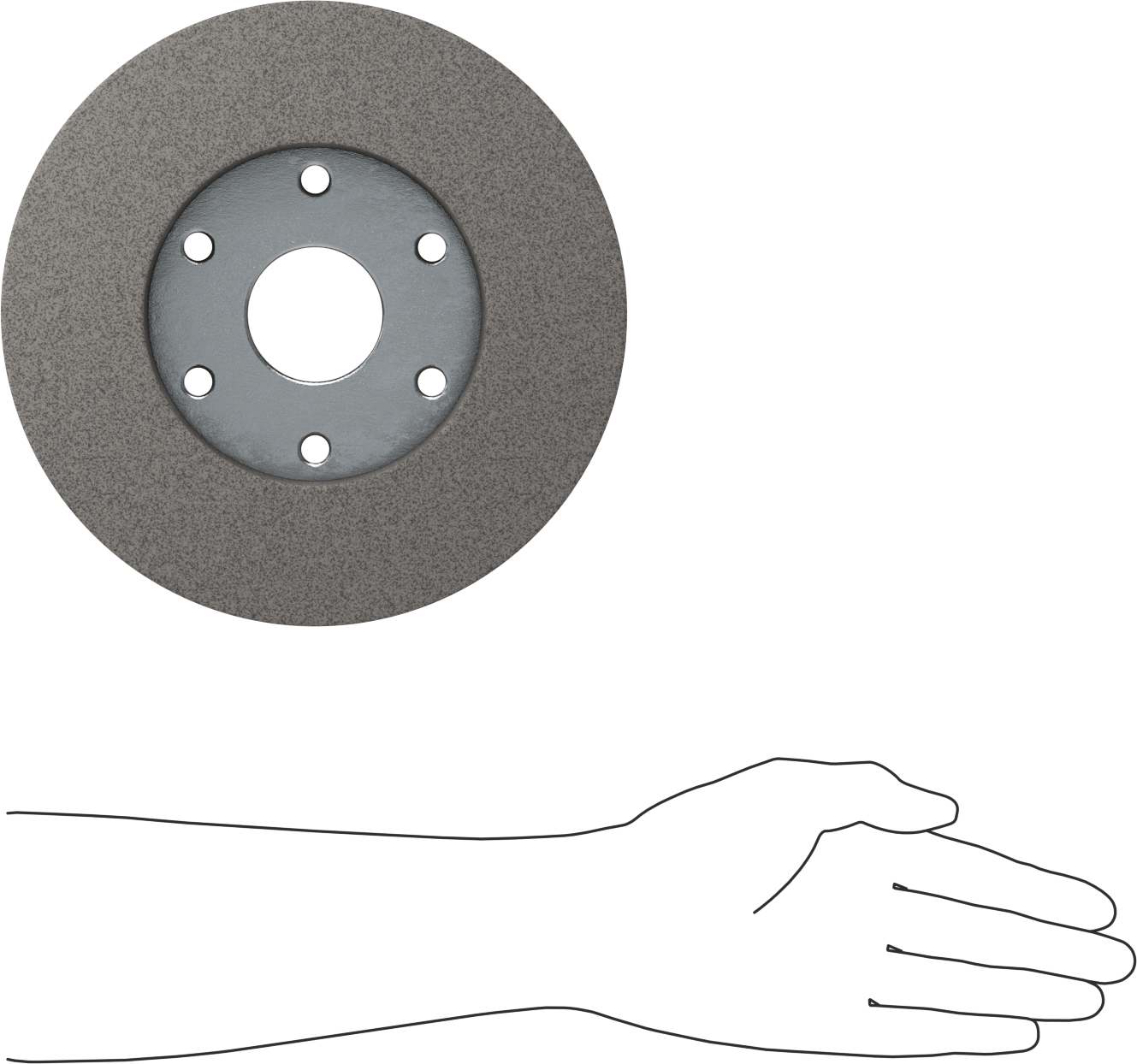 Norton Metal İşleme Taşlama Taşı, Ağır Temizleme, 32A Aşındırıcı, 9" Çap