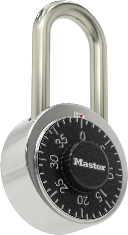 Kombinasyon Asma Kilit, Master Lock 1500, 1-1/2" Dikey Mapa Açıklığı