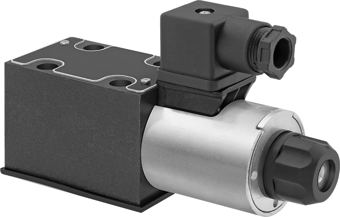 Yön Kontrol Blok Montajlı Hidrolik Valf, Tek Solenoidle Çalışan, D03 Montaj
