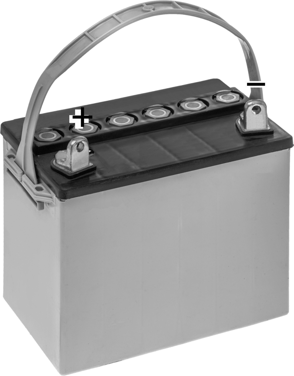 Çalıştırma için Büyük Hücreli Akü, Sekme-Direk Terminal Bağlantısı, 12 Volt — 300, 12V DC, Tab-Post Terminal, Terminal