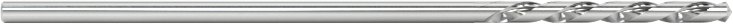 Kaplamasız Yüksek Hızlı Çelik Sol Dişli Matkap Ucu, 1.0 mm Boyut