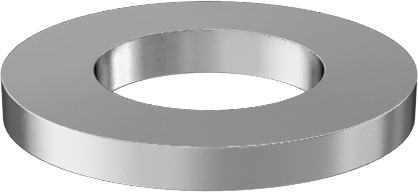 Belleville Disk Yayı, 3/8" ve M10 Flanş Cıvatası için, 0.390" İç Çap, 0.714" Dış Çap