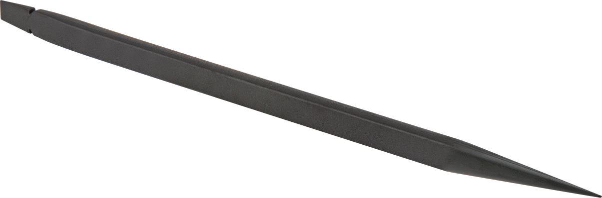Yaralamayan Kazıyıcı, PEEK, Künt x Düz Uçlar, 6" Toplam Uzunluk — PEEK, Plastic, PEEK, Plastic, Çizilmez