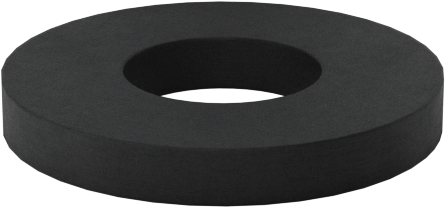 Sert Fiber Pullar, 5 numaralı vida boyutu için, 0.141" İç Çap, 0.312" Dış Çap — 0.141", 0.312", 0.035" ila 0.045"