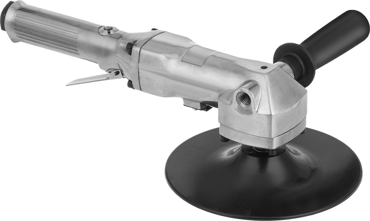 Havalı Parlatıcı, 5/8"-11 Dişli Mil, 3000 rpm Maksimum Boşta Devir
