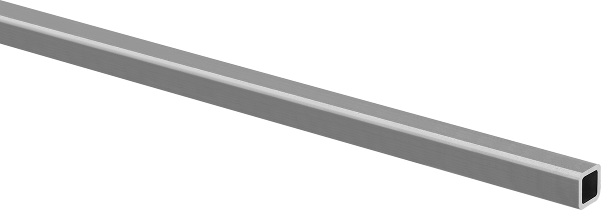 Düşük Karbonlu Çelik Dikdörtgen Boru, 1 mm Duvar Kalınlığı, 12 mm Yükseklik x 12 mm Dış Genişlik