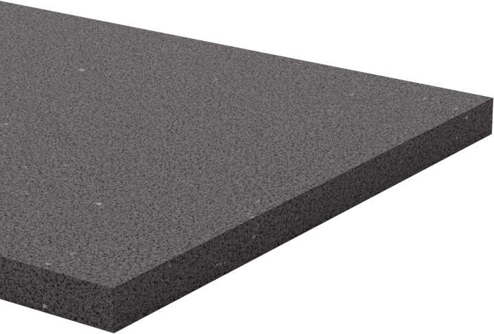 Esnek Kauçuk Köpük Levha Boru Yalıtımı, Yapışkanlı Arka Yüzeyli, 30 Fit Uzunluk x 2" Genişlik x 1/8" Kalınlık — Yapıştırıcı, 1⁄8", Kapalı