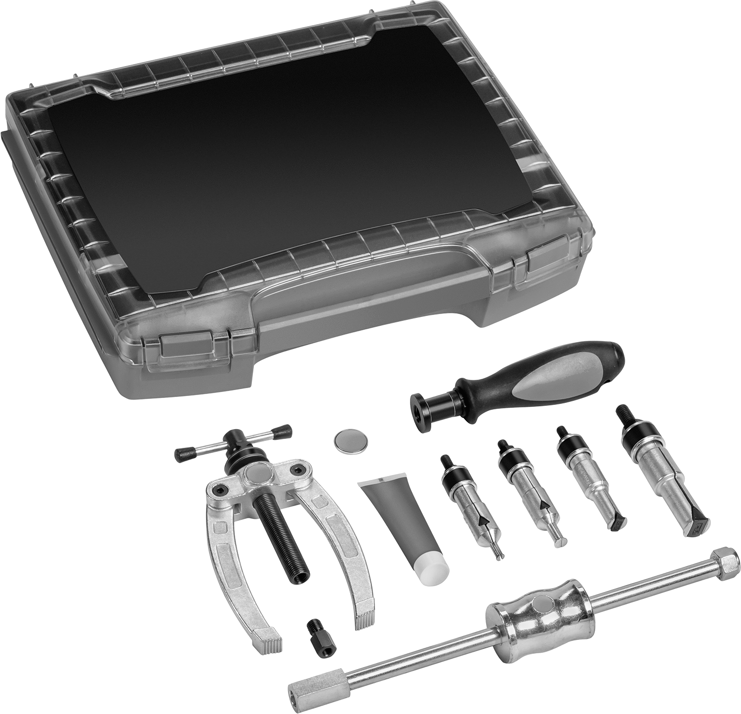 Genişleyen Yaka İç Tutma Çekici, Kullanıma Hazır Set, 1/4" ila 1-3/16" Mil Çapı için