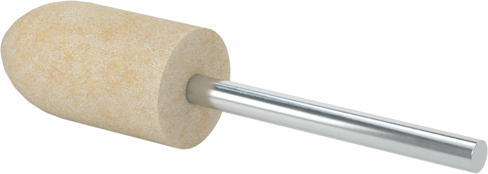 Parlatma Bobi, Yumuşak, Yuvarlak Uçlu Silindir, 1/2" Çap x 1" Uzunlukta Başlık