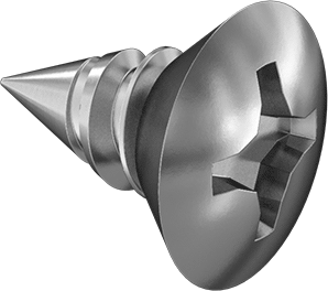 18-8 Paslanmaz Çelik Sac Metal için Oval Başlı Vidalar