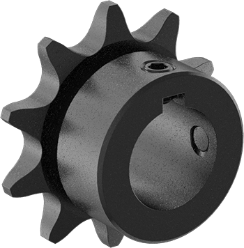 Çelik Tek Sıralı Dişli, ANSI 41 Makaralı Zincir ve 3/4" Mil Çapı için