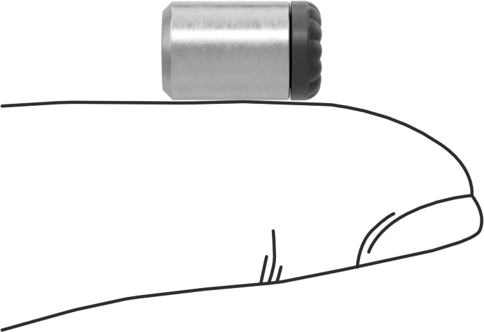 Yastıklı Katı Yüzeyli Tutucu, Durometre 80A, 5/16" Çap x 1/2" Yükseklik