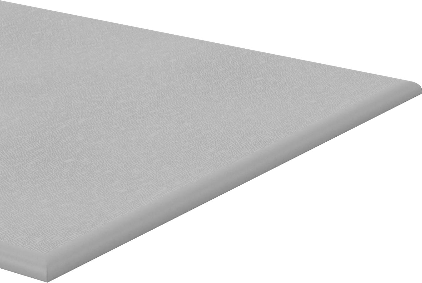Ekstra Yumuşak Yorulma Önleyici Zemin Paspası, Dokulu, 24" Genişlik x 5/8" Kalınlık