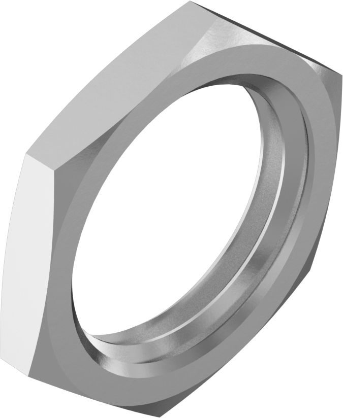 Metal Orta ve Kalın Cidarlı Çelik Kanal için M16 Dişli 304 Paslanmaz Çelik Kilit Somunu — 304 Stainless Steel, Stainless Steel, Kilit Som…