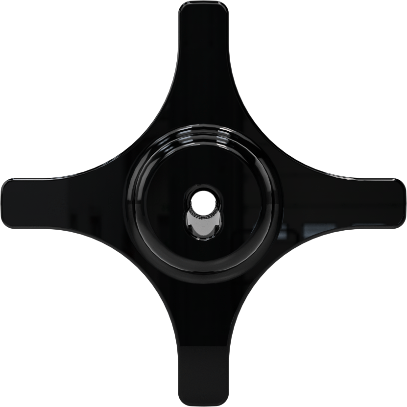 Quick-Lock Dişli Delikli Düğmeler, 1/4"-20 Diş Boyutu