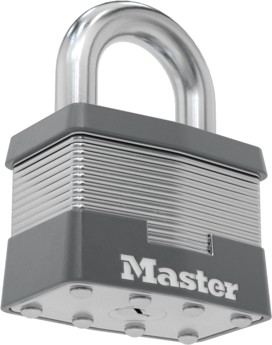 Lamine Çelik Gövdeli Asma Kilit, Master Lock 5, A112 Numaralı Anahtarla Aynı Anahtarlı