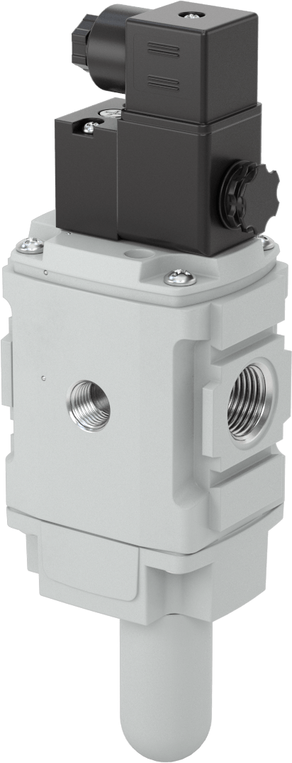 Yavaş Başlangıçlı Hava Tahliye Valfi, Parker P32T Modüler Basınçlı Hava FRL için, 24V DC