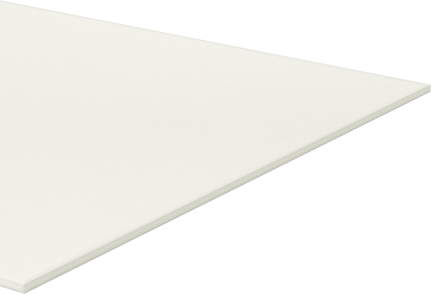 Darbeye ve Kimyasallara Dayanıklı Sert PVC Köpük Yalıtım Levhası, Düşük Sıcaklık, 3 lbs./cu. ft. Yoğunluk, 3/8" x 32" x 4 Fit