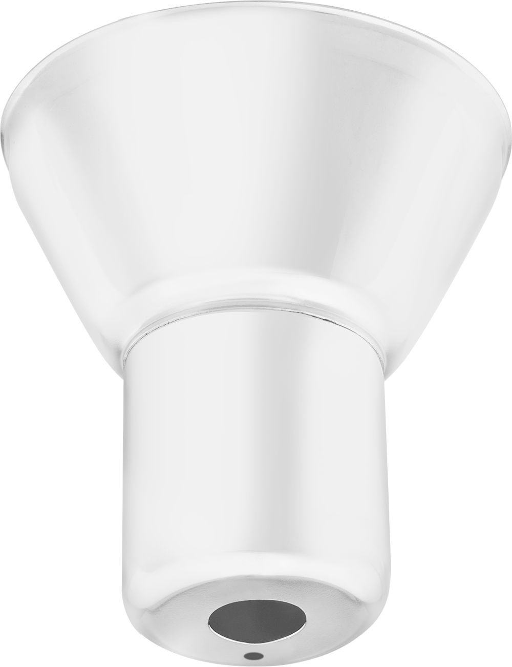Yangın Sprinkler Başlığı için Kapak Plakası, Katı-Ayarlanabilir, 1/2 NPT için, 3"-5" Derinlik, Beyaz Boyalı Çelik — Katı, Boyalı, 1⁄2