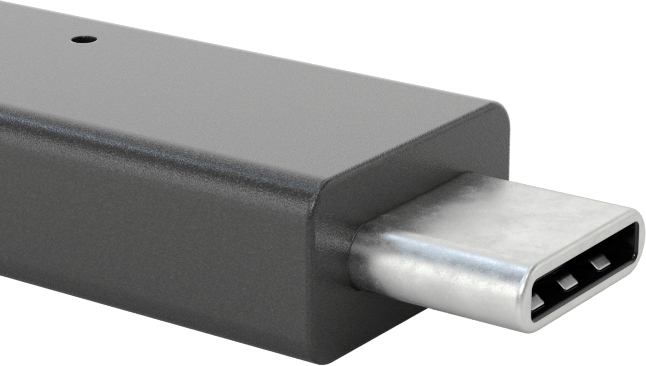 USB Kablosu, USB Standart 3.1 Gen 2, C Fiş x C Fiş, 1-1/2 Fit Uzunluk — 1 1⁄2 ft., 3.1 Gen 2, Korumasız