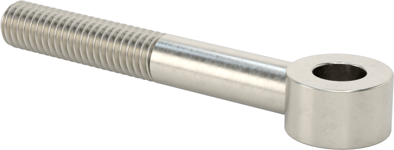 316 Paslanmaz Çelik Kısmen Gijon Ucu Cıvatası, 3/8"-16 Diş 1-1/2" Uzunlukta Şaft, 3/8" İç Çap, 3" Uzunlukta Merkez