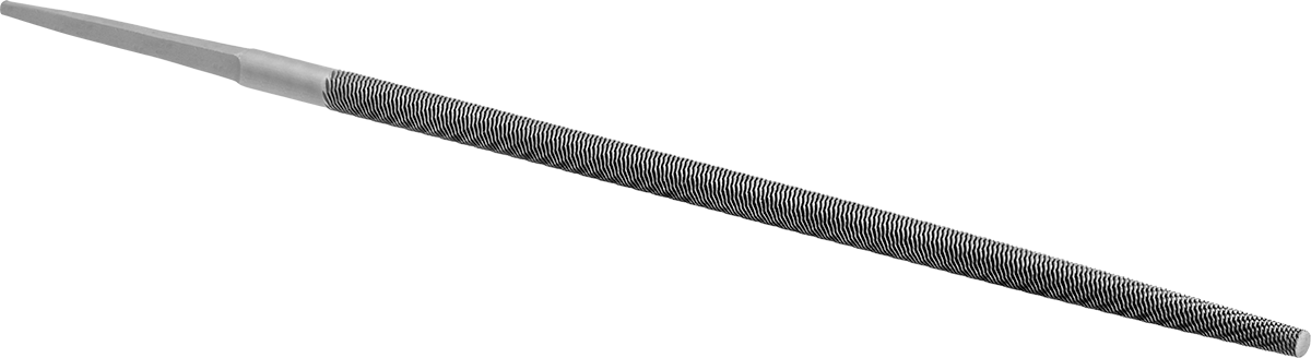 Yuvarlak Törpü, Çift Kesimli Yüzey ile İnce Son İşlem için, 14" Uzunluk — Yuvarlak, 5⁄8", İnce