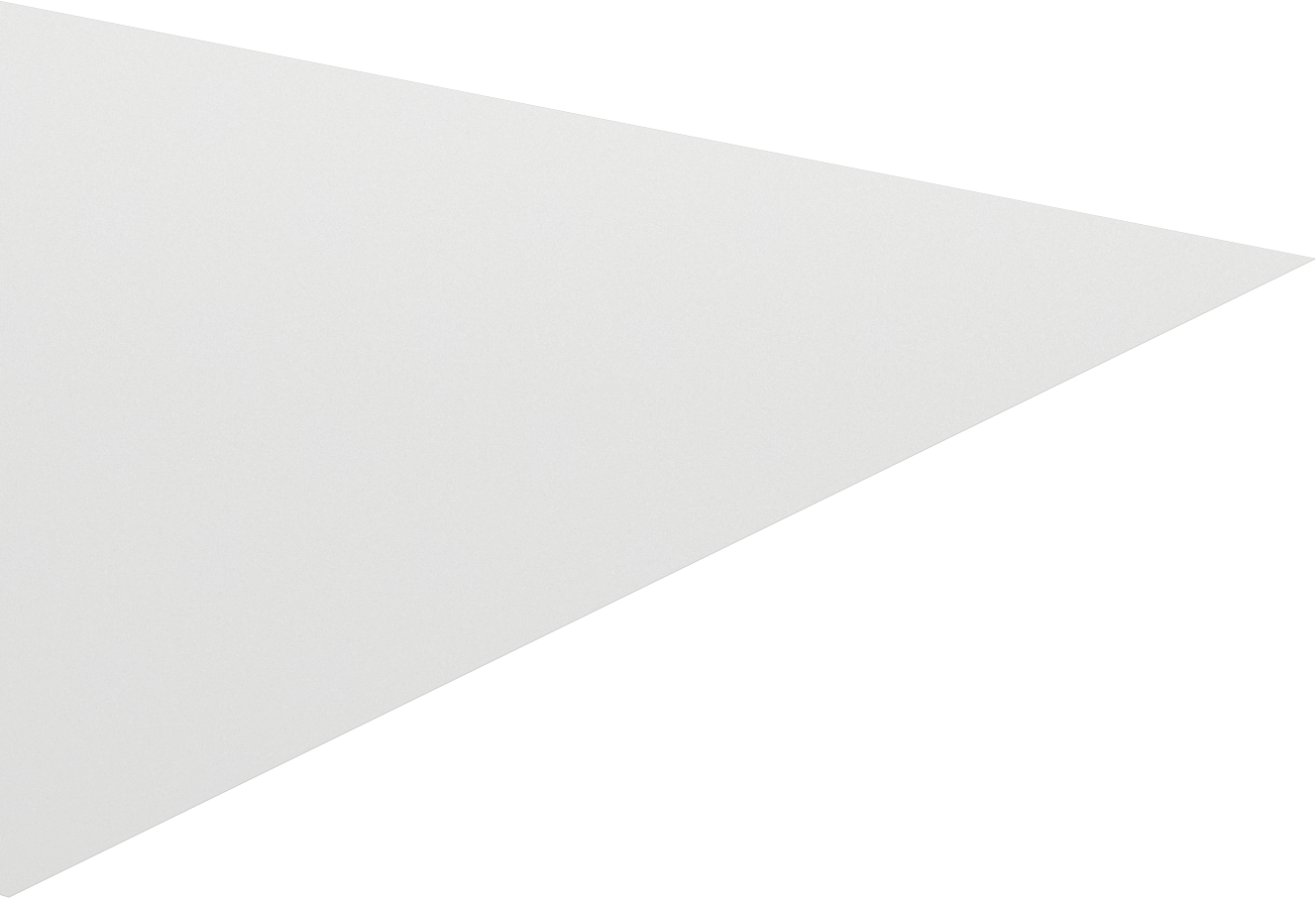 Şeffaf, Darbeye Dayanıklı Polikarbonat Film, Mat, 24" x 24" x 0.005"