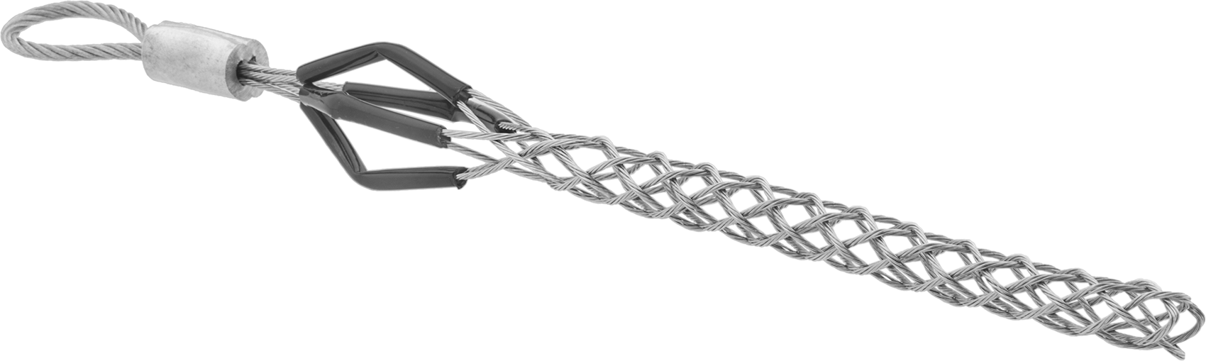 Kablo Çekme Tutacağı, Standart Hizmet Tek Dokuma, 0.25"-0.36" Kablo Çapı için