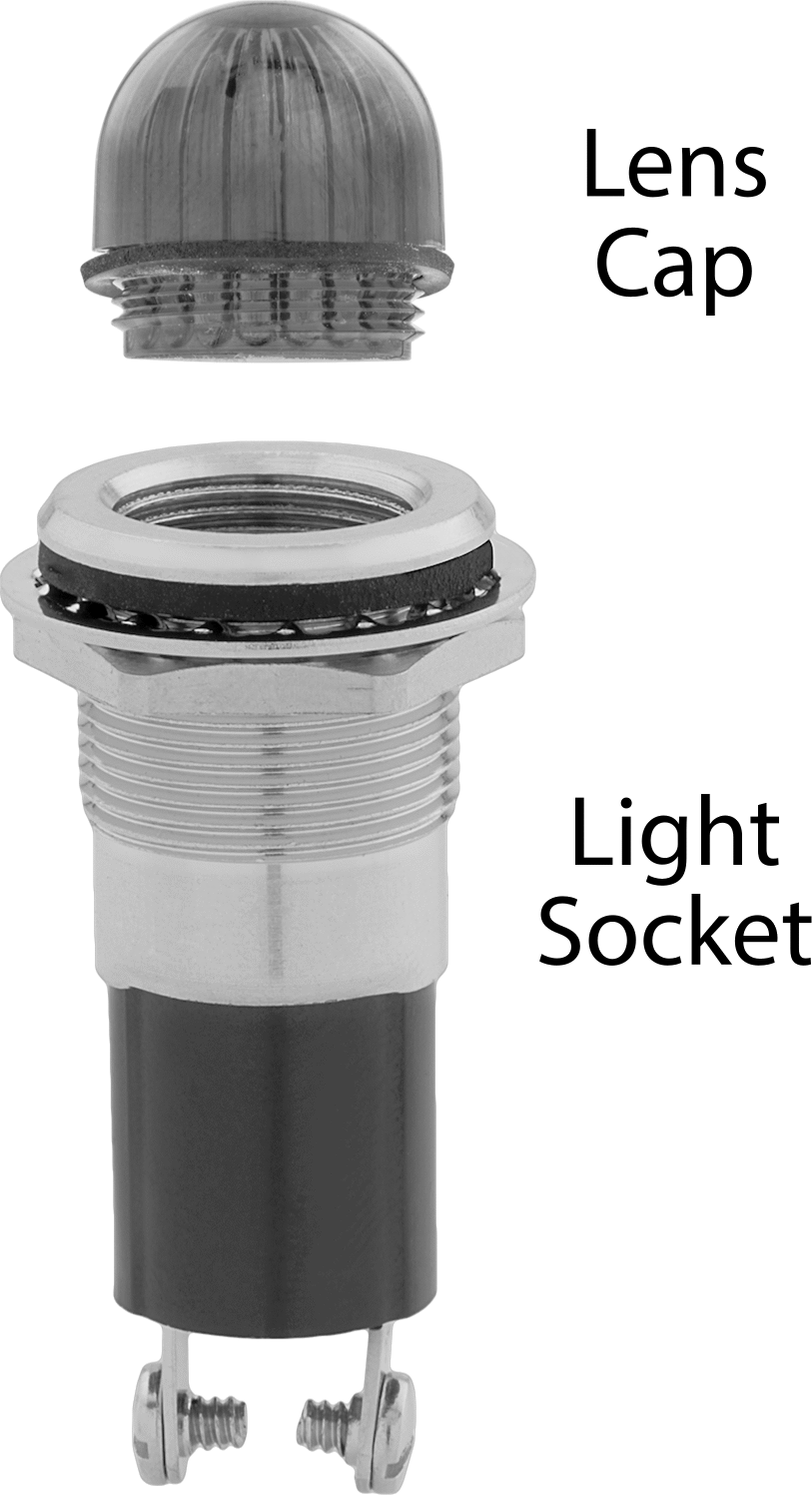 Minyatür Bayonet T3 1/4 Ampul için Işık Soketi