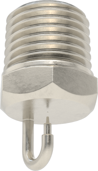 303 Paslanmaz Çelik Sisleme Nozulu, 1/4 NPT Erkek, 40 PSI'da 1.02 gph