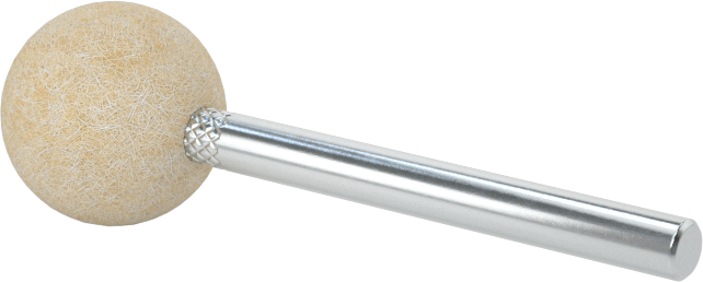 Parlatma Bobi, Yumuşak, Yuvarlak Uçlu Bilye, 1/2" Çap x 1/2" Uzunluk Başlık
