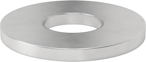Alüminyum USS Pullar, 1/4" Vida Boyutu için, 0.312" İç Çap, 0.750" Dış Çap