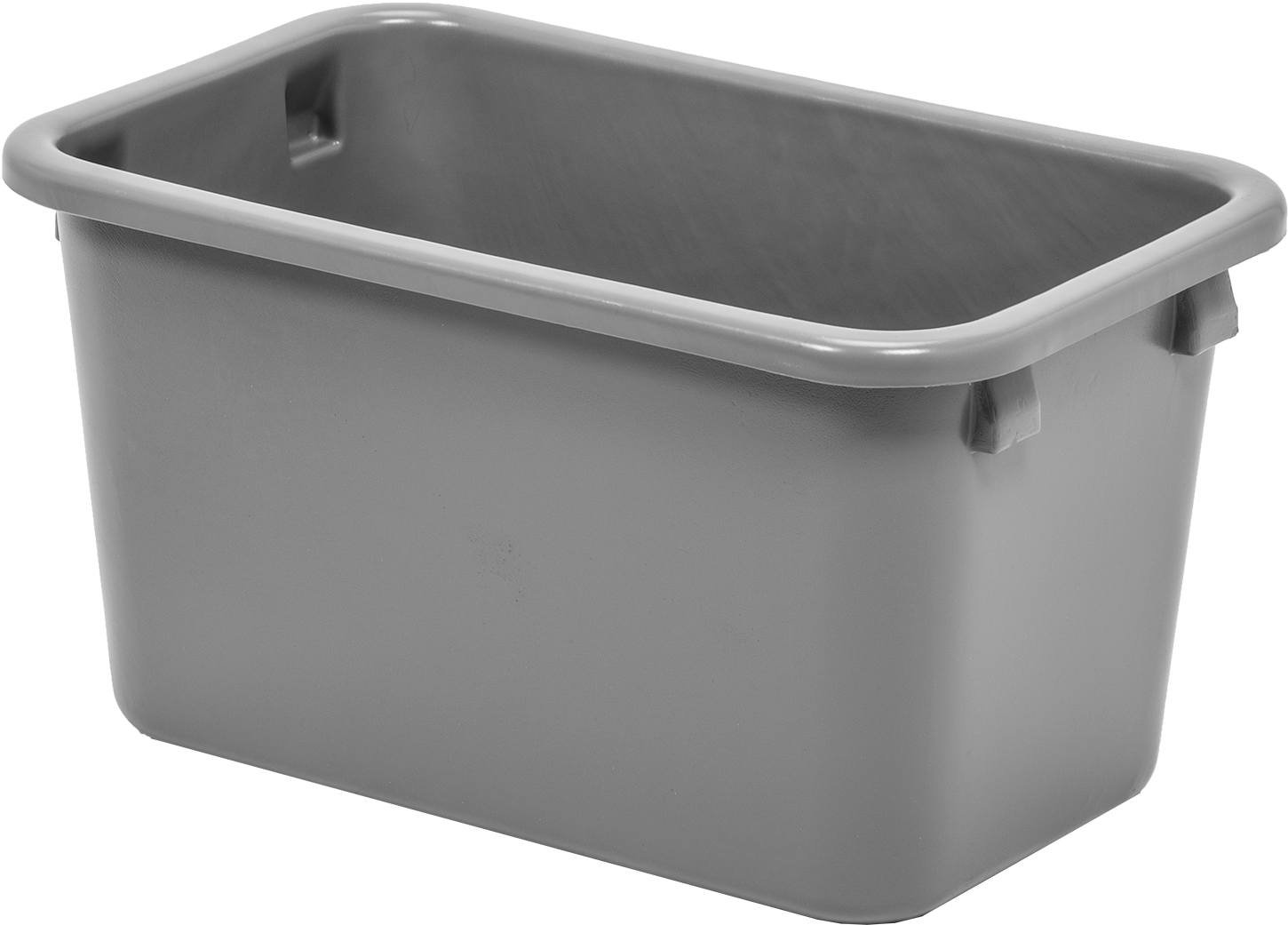 İç İçe Geçebilen Plastik Taşıma Kutusu, 22" x 13-3/4" x 11-3/4" — 22", 11 3⁄4", 13 3⁄4"