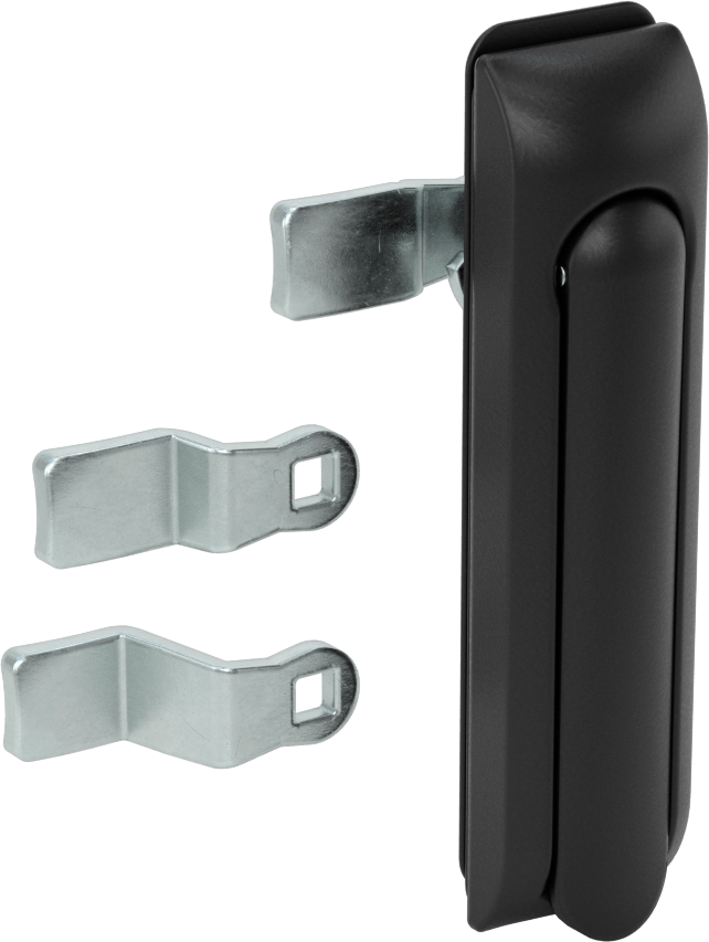 Salıncaklı Tutamaklı Kam Mandalı, 1/8" Maksimum Kalınlık için, 5-1/8" Uzunluğunda Sap